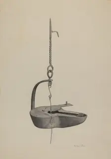 Betty Lamp, c. 1941. Creator: Maurice Van Felix