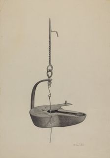 Betty Lamp, c. 1941. Creator: Maurice Van Felix