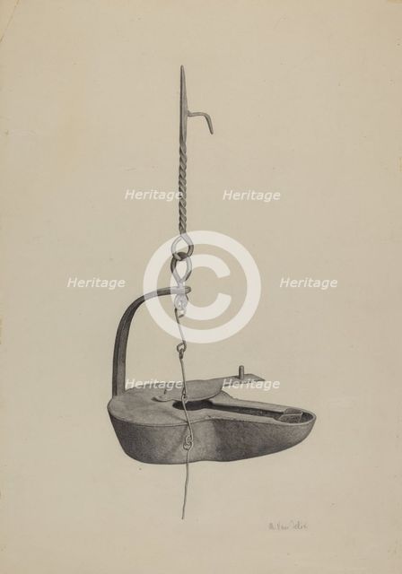 Betty Lamp, c. 1941. Creator: Maurice Van Felix.