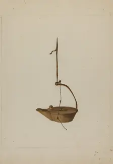 Betty Lamp, c. 1941. Creator: Stella Mosher