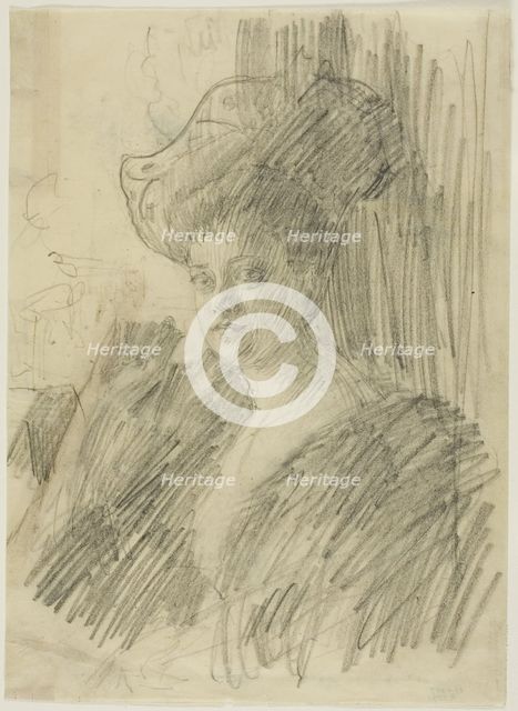 Betty Nansen, c.1905. Creator: Anders Leonard Zorn.