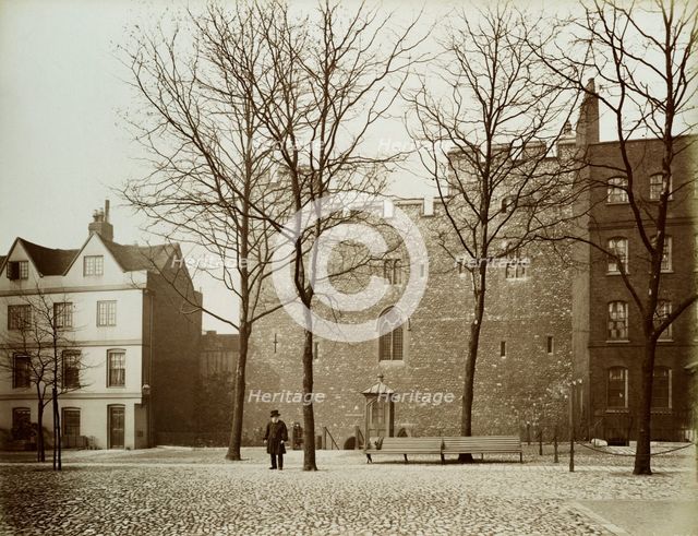 Beuachamp Tower, Tower of London, 1886. Creator: Henry Bedford Lemere.