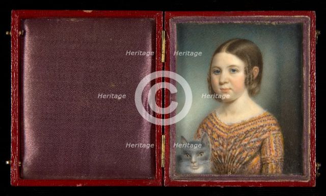 Beulah Appleton, ca. 1840. Creator: Sarah Goodridge.