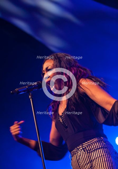 Beverley Knight, 2016. Artist: Alan John Ainsworth.