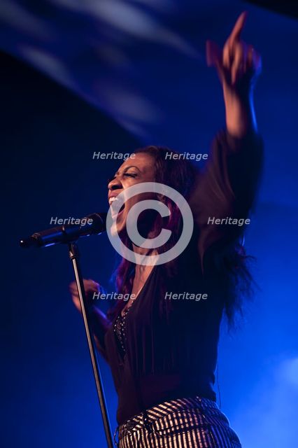 Beverley Knight, 2016. Artist: Alan John Ainsworth.