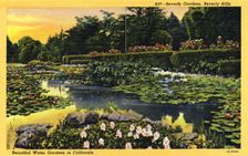 Beverly Gardens, Beverly Hills, California, USA, 1931
