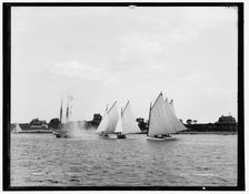 Beverly regatta, 1890 June 28. Creator: Unknown