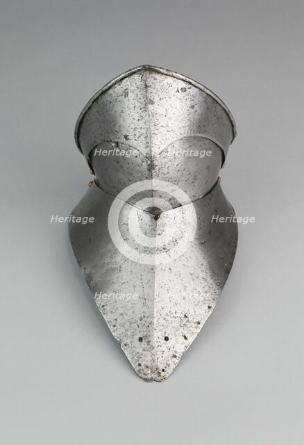 Bevor (Barbote), Spain, 1470-90. Creator: Unknown.