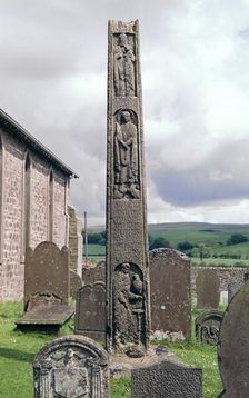 Bewcastle Anglo-Saxon Cross, 7th century