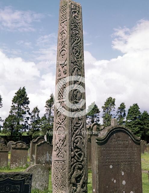 Bewcastle Cross, 7th century. Artist: Unknown