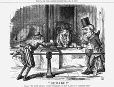 "Beware!", 1863. Creator: John Tenniel