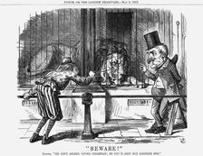 Beware!, 1863. Artist: John Tenniel