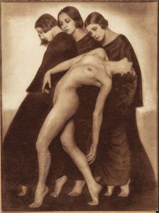 Bewegungsstudie (Motion Study) , 1925. Creator: Koppitz, Rudolf (1884-1936)
