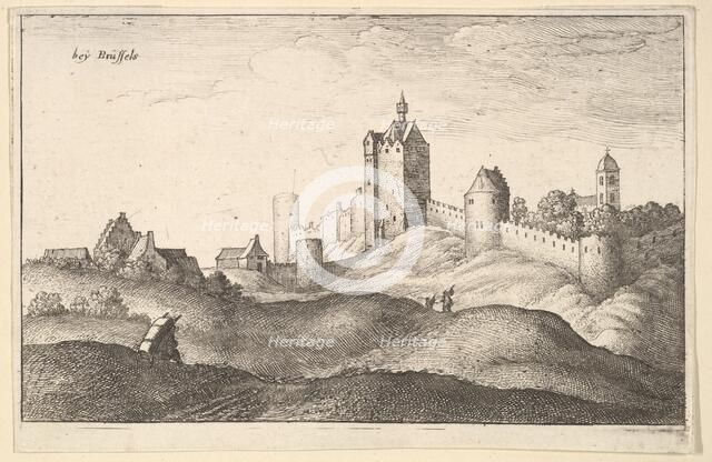 beÿ Brüssels (Brussels), ca. 1643. Creator: Wenceslaus Hollar.