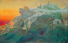 Beyond Man's Footsteps c1894, (1928). Artist: Briton Riviere
