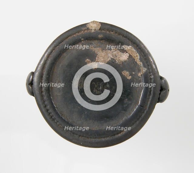 Bezel Ring, Frankish, 7th century. Creator: Unknown.