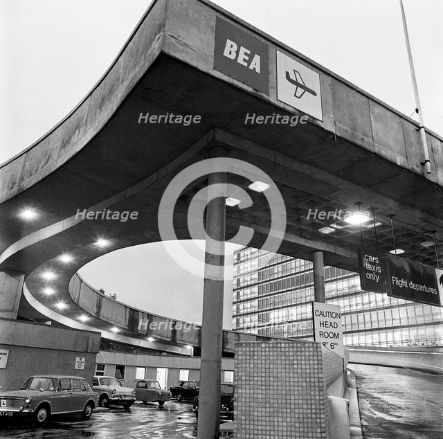 BEA Air Terminal, Cromwell Road, London, 1960-1972. Artist: John Gay