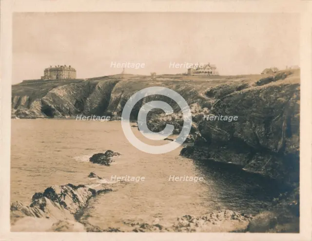 'Beacon Cove - Newquay', 1927.  Artist: Unknown.