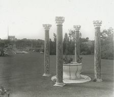 "Beacon Hill House," Arthur Curtiss James house, Beacon Hill Road, Newport, Rhode Island, 1917. Creator: Frances Benjamin Johnston