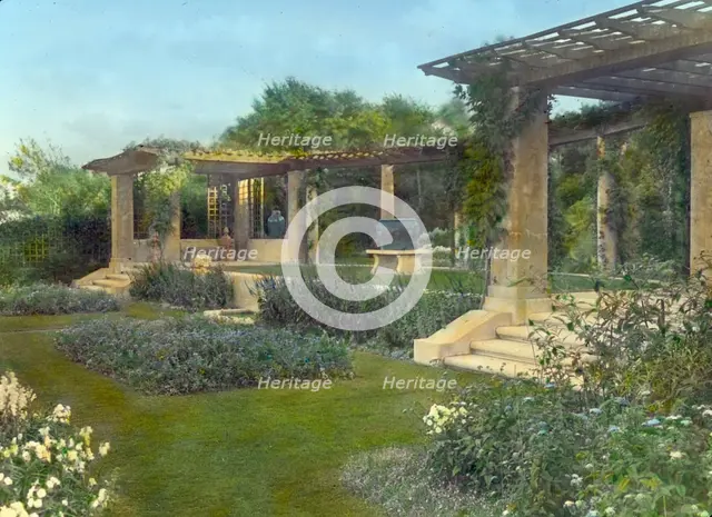 "Beacon Hill House," Arthur Curtiss James house, Beacon Hill Road, Newport, Rhode Island, 1914. Creator: Frances Benjamin Johnston.