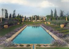 "Beacon Hill House," Arthur Curtiss James house, Beacon Hill Road, Newport, Rhode Island, 1914. Creator: Frances Benjamin Johnston