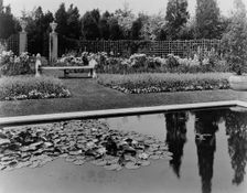 "Beacon Hill House," Arthur Curtiss James house, Newport, Rhode Island, 1917. Creator: Frances Benjamin Johnston