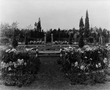 "Beacon Hill House," Arthur Curtiss James house, Newport, Rhode Island, 1917. Creator: Frances Benjamin Johnston
