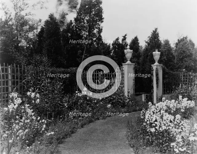 "Beacon Hill House," Arthur Curtiss James house, Newport, Rhode Island, 1917. Creator: Frances Benjamin Johnston.