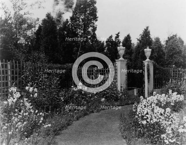 "Beacon Hill House," Arthur Curtiss James house, Newport, Rhode Island, 1917. Creator: Frances Benjamin Johnston.