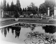 "Beacon Hill House," Arthur Curtiss James house, Newport, Rhode Island, 1917. Creator: Frances Benjamin Johnston
