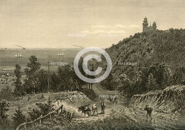 'Beacon Hill, Neversink Highlands', 1872.  Creator: John Filmer.