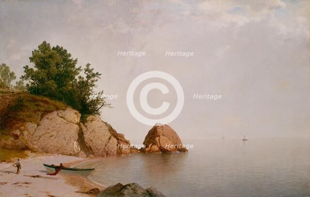 Beach at Beverly, c. 1869/1872. Creator: John Frederick Kensett.