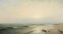Beach at Long Branch: Sunrise, 1872. Creator: William Trost Richards