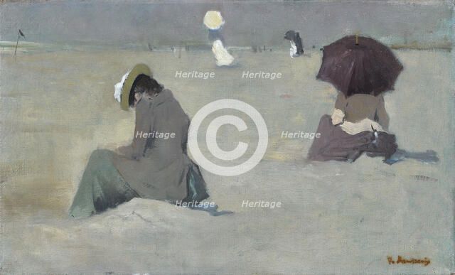 Beach at Scheveningen.