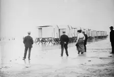 Beach at Scheveningen, between c1910 and c1915. Creator: Bain News Service