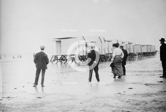 Beach at Scheveningen, between c1910 and c1915. Creator: Bain News Service.