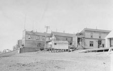 Beach, between c1900 and 1916. Creator: Unknown