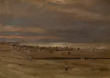 Beach, c1860-1890. Creator: Félicien Rops