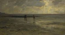 Beach, evening, 1890. Creator: Jacob Henricus Maris
