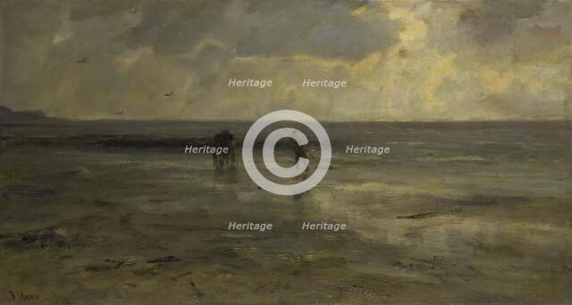 Beach, evening, 1890.  Creator: Jacob Henricus Maris.