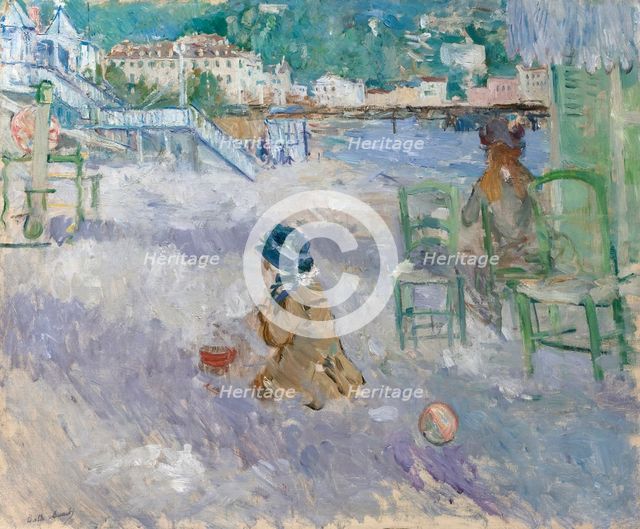 Beach in Nice.