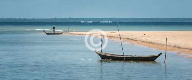 Beach in the Amazon. Creator: Dorte Verner.