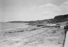Beach, Isle of Wight, c1935. Creator: Kirk & Sons of Cowes