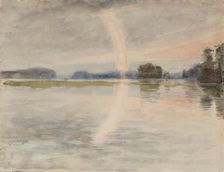 Beach landscape, c1890s. Creator: Albert Edelfelt