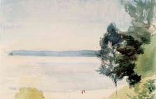 Beach landscape, c1980s. Creator: Albert Edelfelt