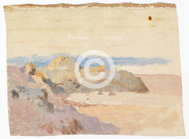 Beach landscape. Creator: Oscar Kleineh.