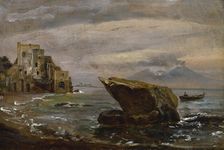 Beach near Posillipo, 1821. Creator: Johan Christian Dahl