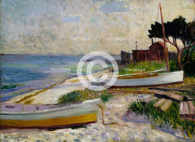 Beach Scene, before 1930. Creator: William James Glackens.