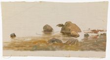 Beach stones, exercise. Creator: Oscar Kleineh