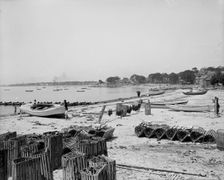Beach, Swampscott, Mass., c1907. Creator: Unknown